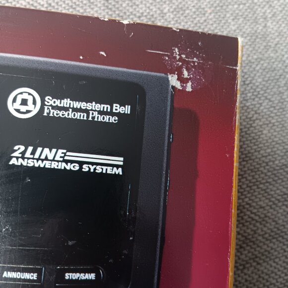 Vtg Southwestern Bell Freedom Phone (FA982) 2-Line Digital Answering Machine - Picture 11 of 16